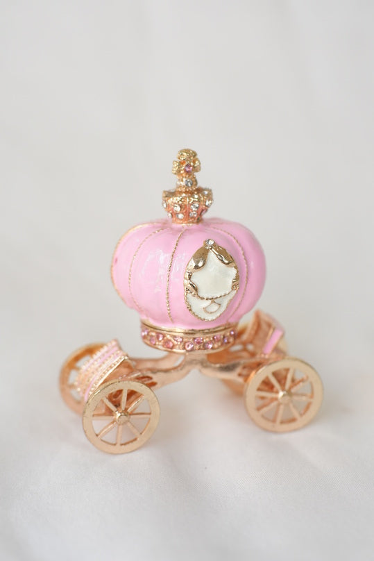 Pumpkin Carriage Trinket Box