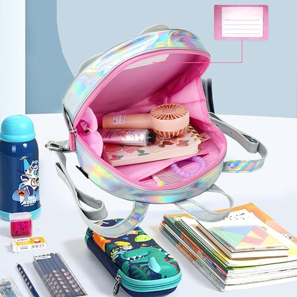 
                      
                        Cute glitter bag for kids with rainbow colors
                      
                    