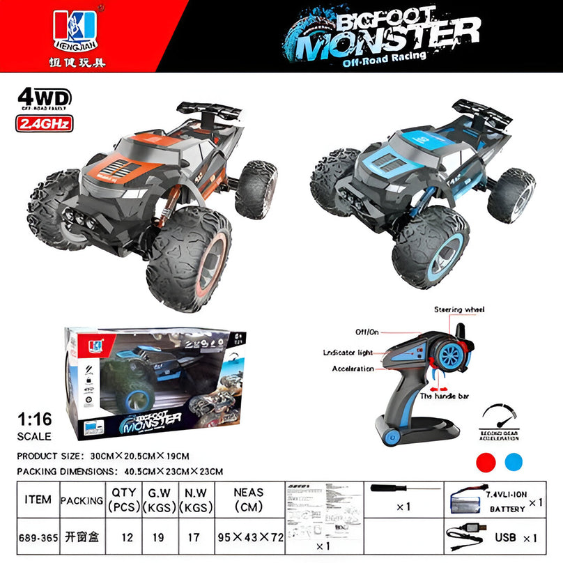 Bigfoot Monster RC Car 689-365