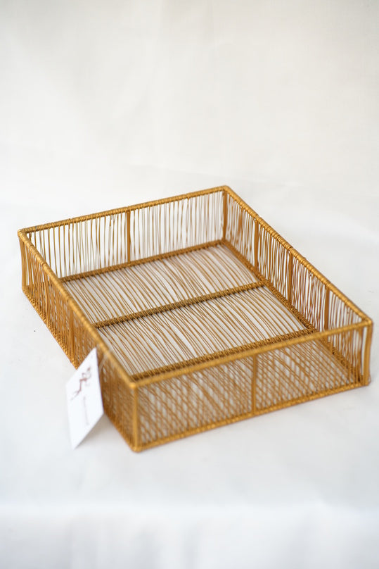 Reactangular Metal Basket