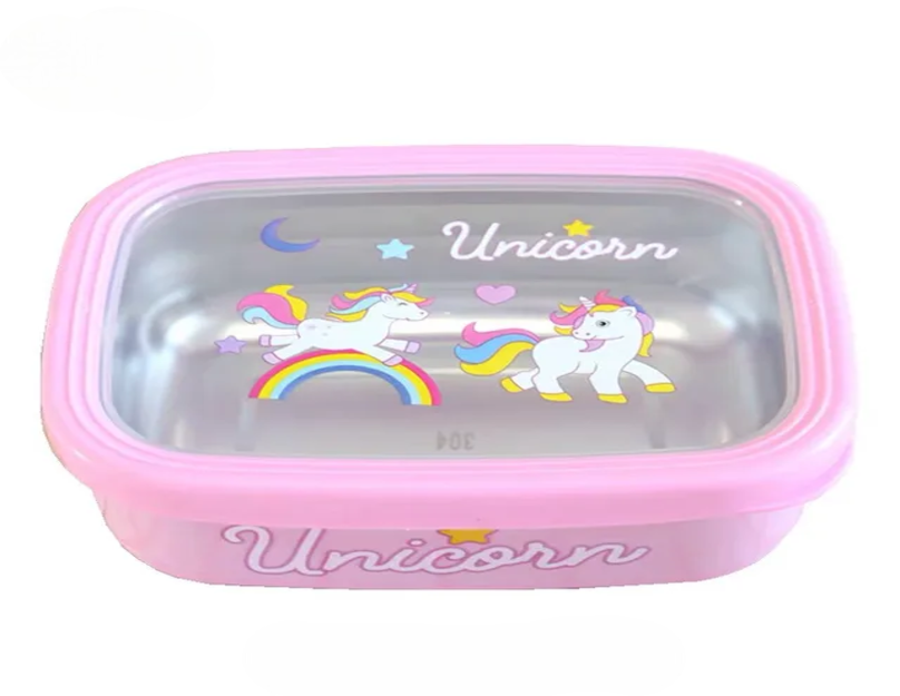 
                      
                        Unicorn Rectangle Stainless Steel Lunch Box 
                      
                    