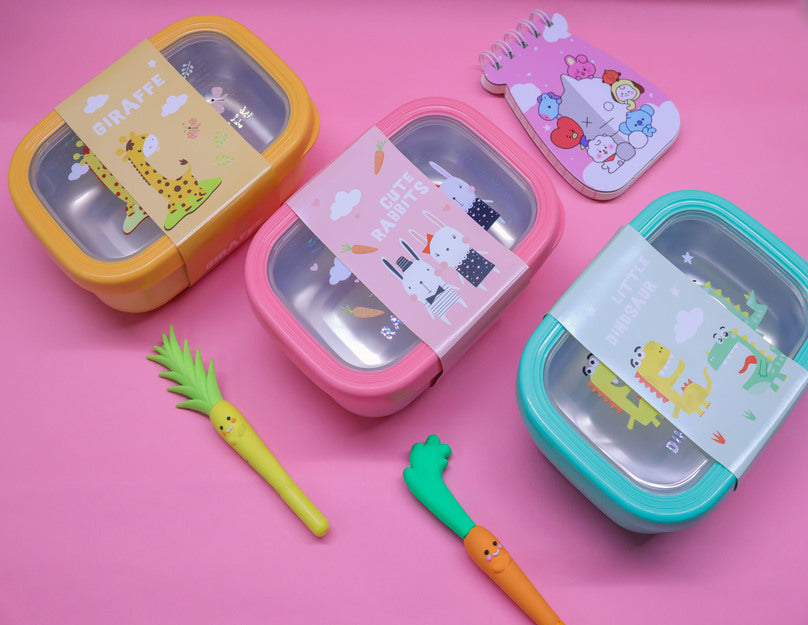 
                      
                        Sea Green Dinosaur Rectangle Stainless Steel Lunch Box 
                      
                    