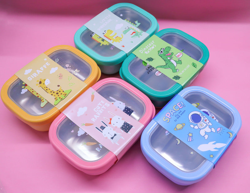 
                      
                        Space Rectangle Stainless Steel Lunch Box 
                      
                    
