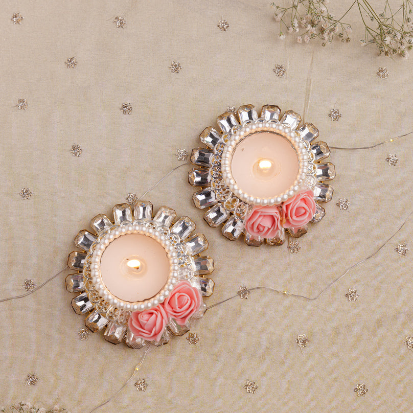 
                      
                        Rose Pearl Tealight Set
                      
                    