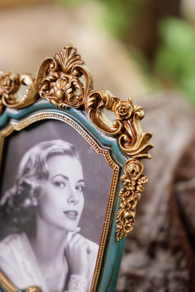 
                      
                        Royal Blue & Golden Ornate Photo Frame
                      
                    