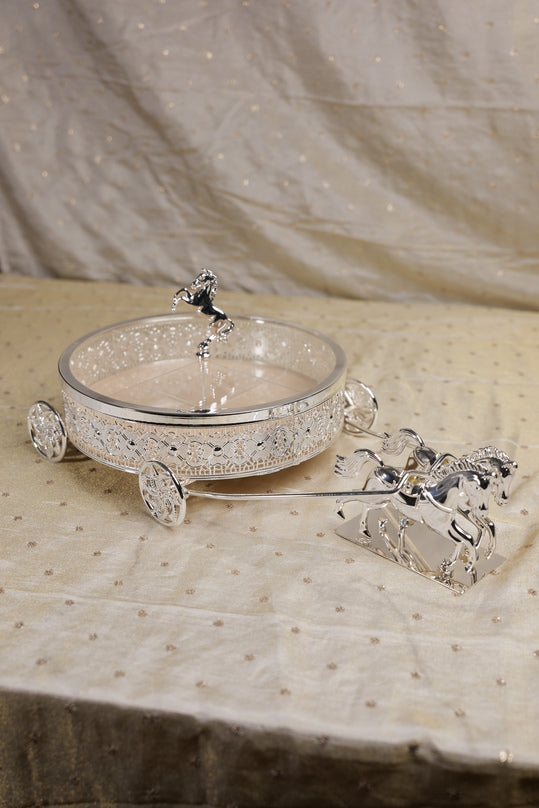 Royal Chariot German Silver Box