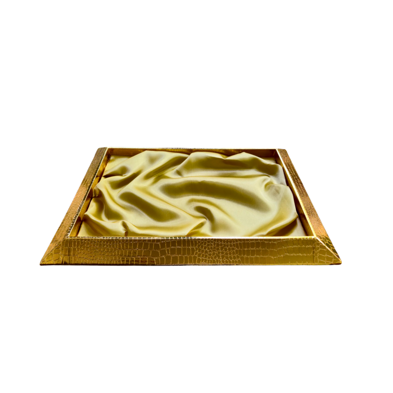 Satin Golden Tray