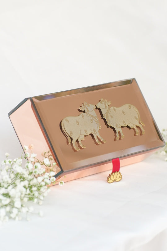 Wedding shagun cash gift box