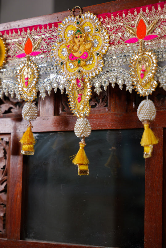 
                      
                        Shubh Embroidered Toran
                      
                    