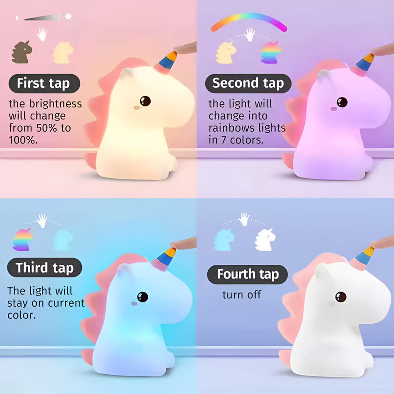 
                      
                        Silicone Soft Unicorn Lamp
                      
                    