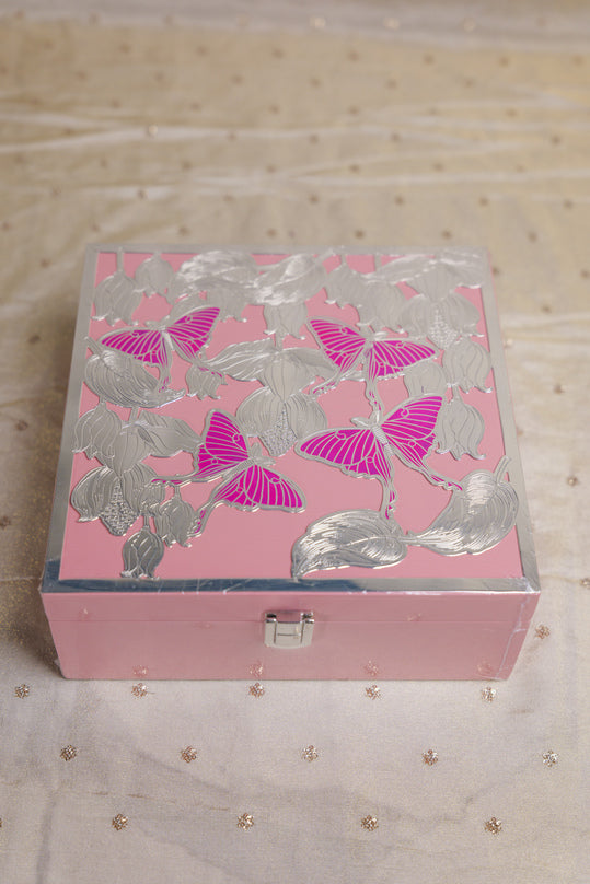 
                      
                        Silver-Plated Lotus & Butterfly Box
                      
                    