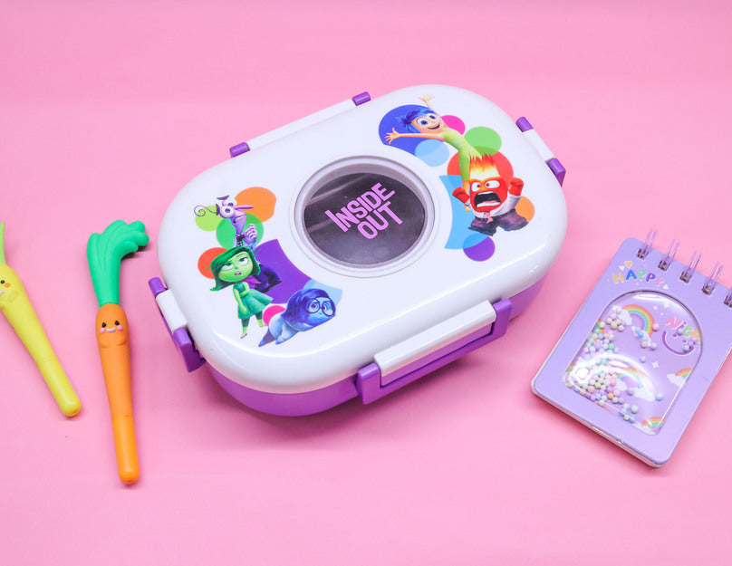 
                      
                        Purple Inside Out  Single Compartment Lunch Box
                      
                    