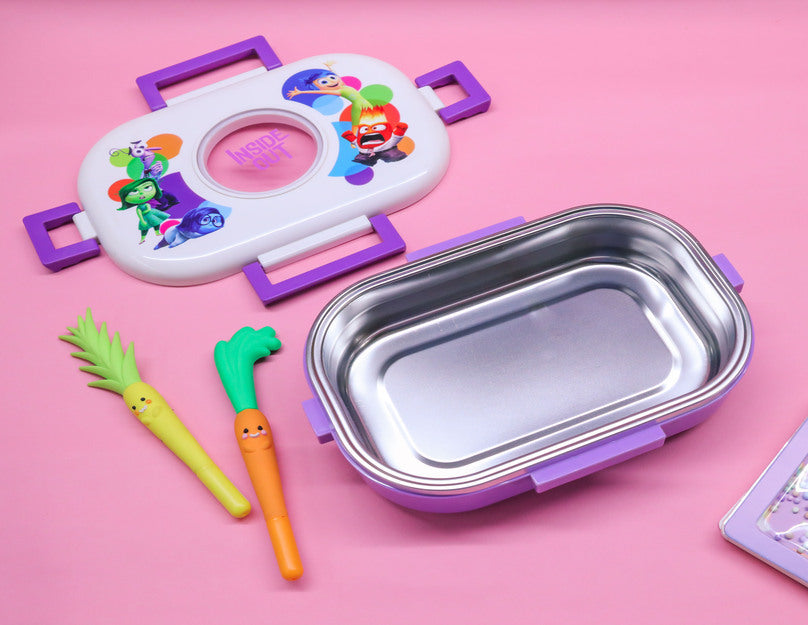 
                      
                        Purple Inside Out  Single Compartment Lunch Box
                      
                    