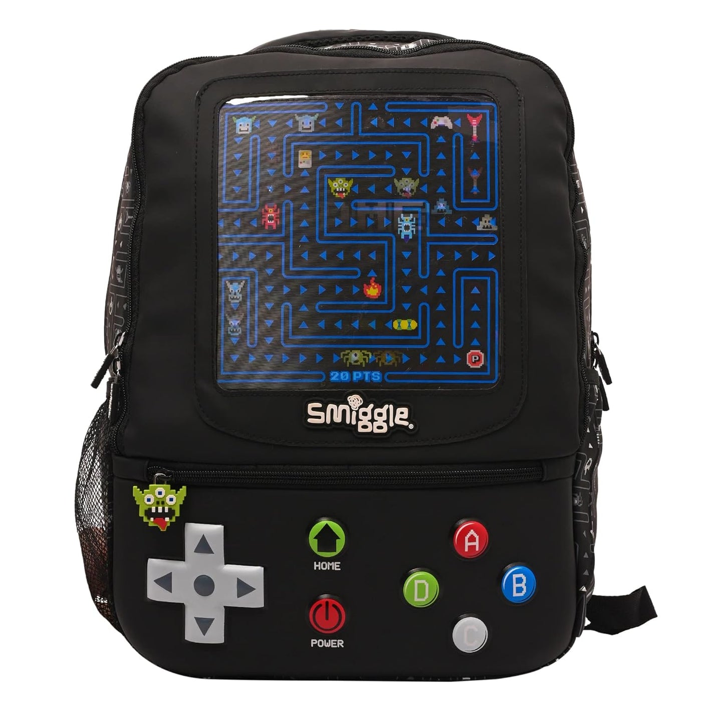 Smiggle backpack with arcade print India