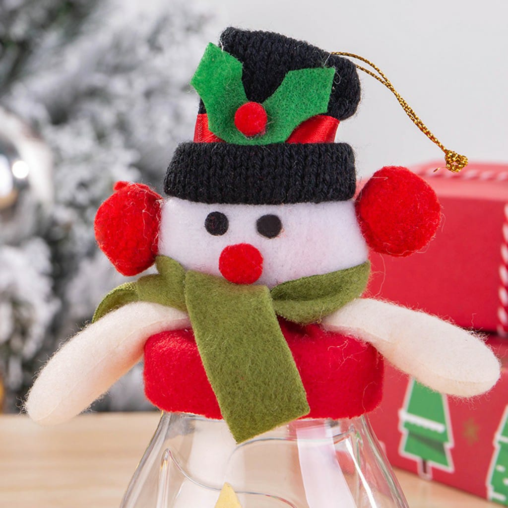 Snowman Christmas Candy Jar