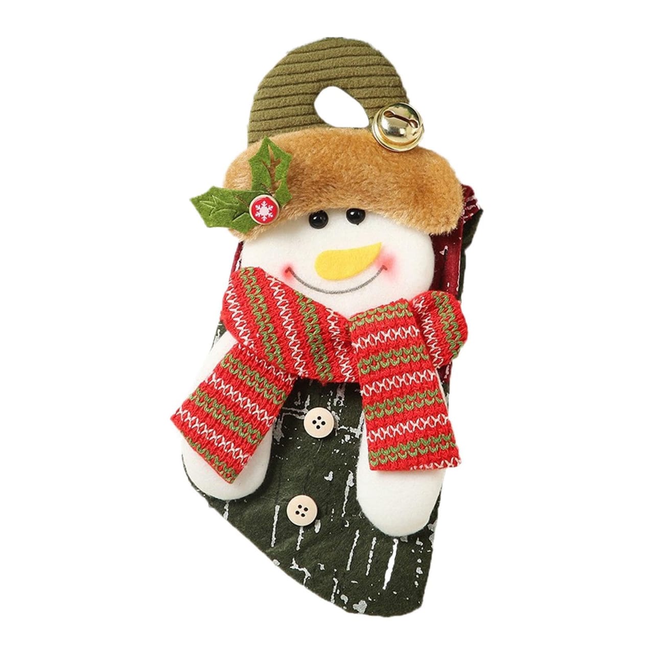 Snowman Christmas Mini Stocking