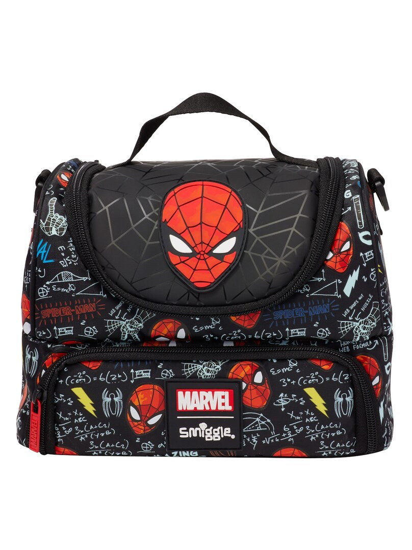 Spiderman Smiggle double decker lunch bag