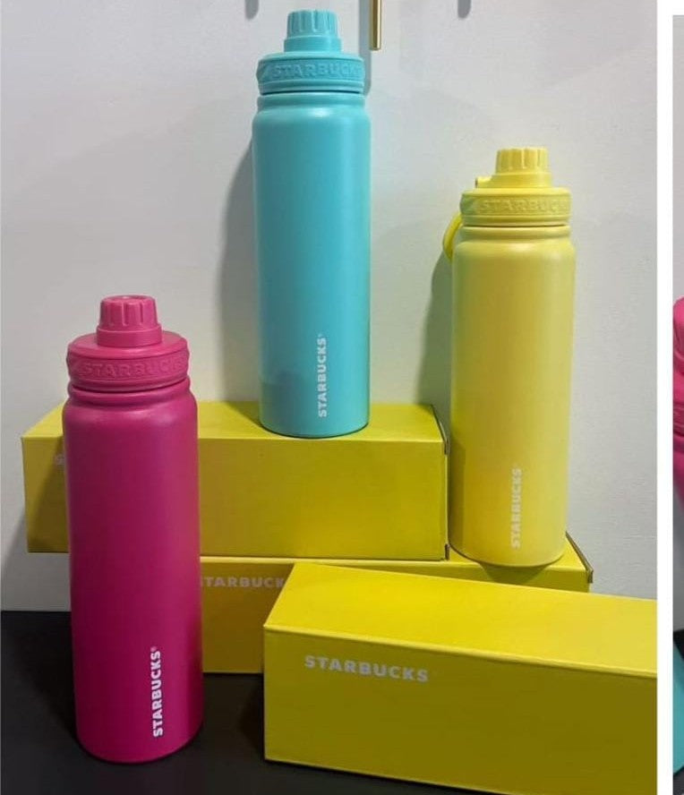 Starbucks Style Stainless Steel Bottle