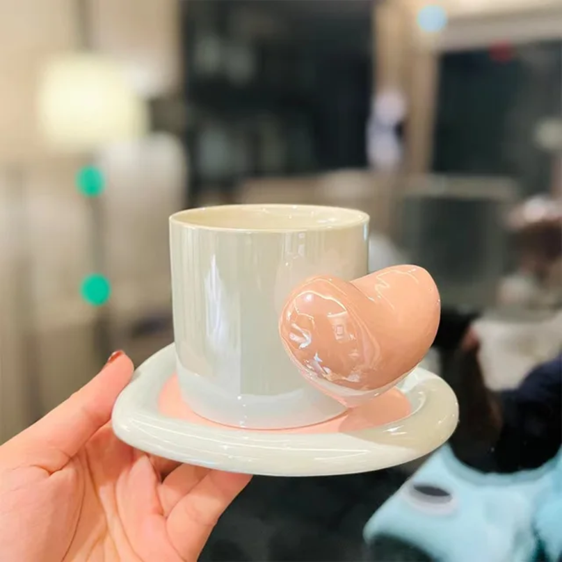 Blue Sweet-Heart Mug