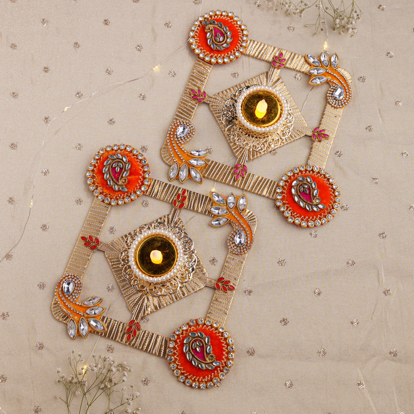 
                      
                        Traditional Paisley & Floral Decorative Tealight Holders
                      
                    