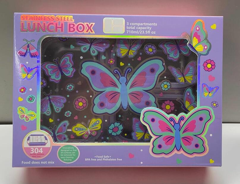 
                      
                        Butterfly Triple Treat Lunch Box
                      
                    