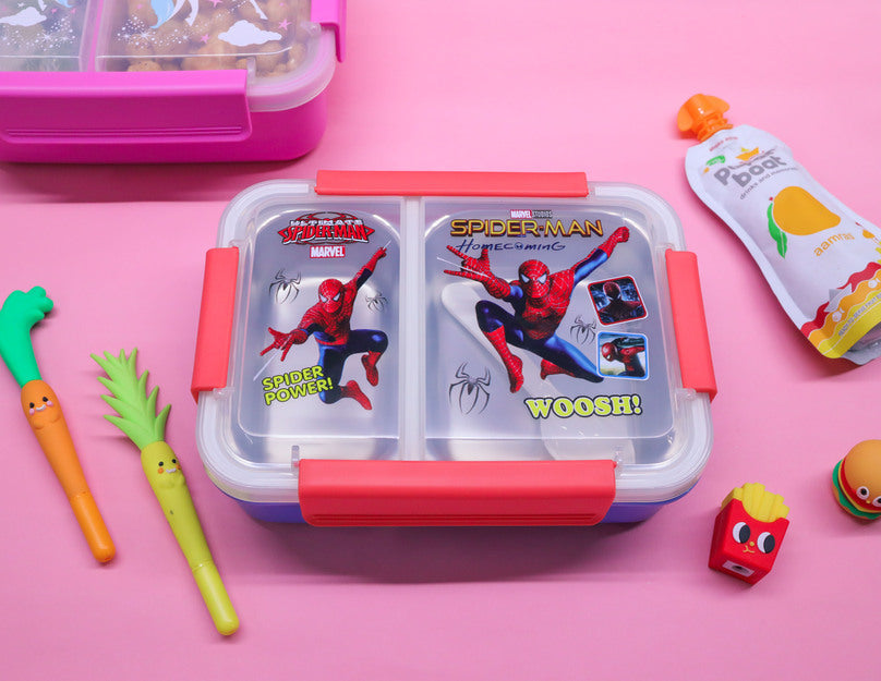 Spider Man Two Compartment Lunch Box