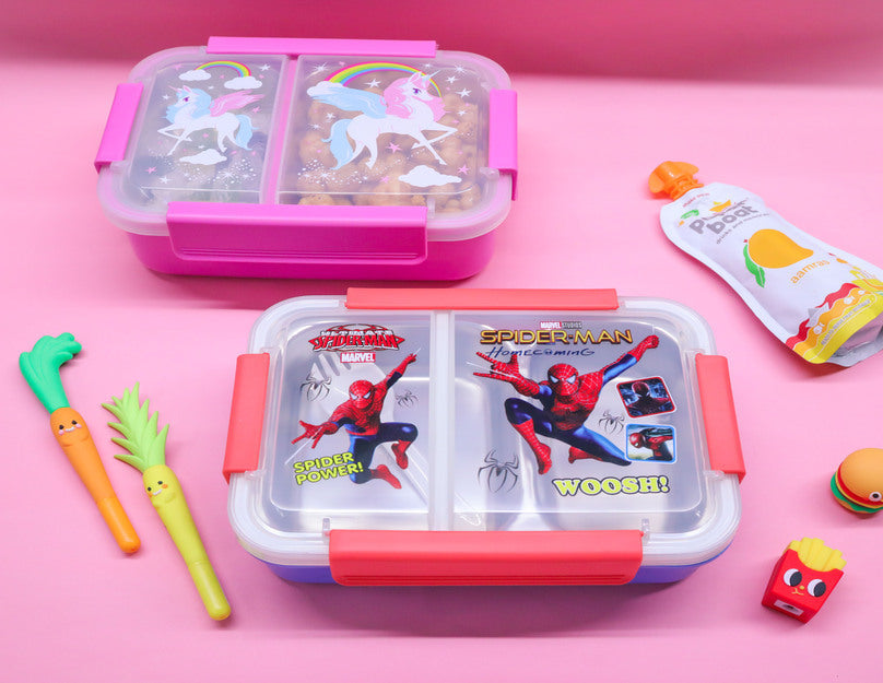 
                      
                        Spider Man Two Compartment Lunch Box
                      
                    