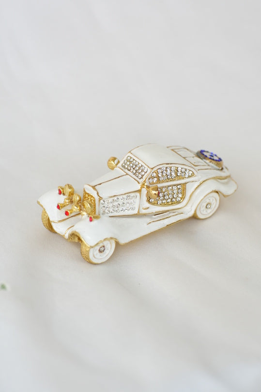 Vintage car chest trinket box