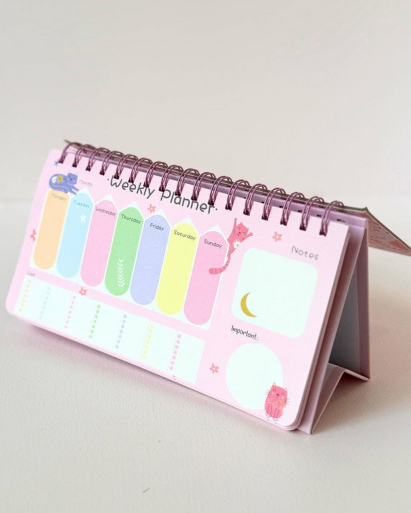 
                      
                        Weekly Desk Planner
                      
                    