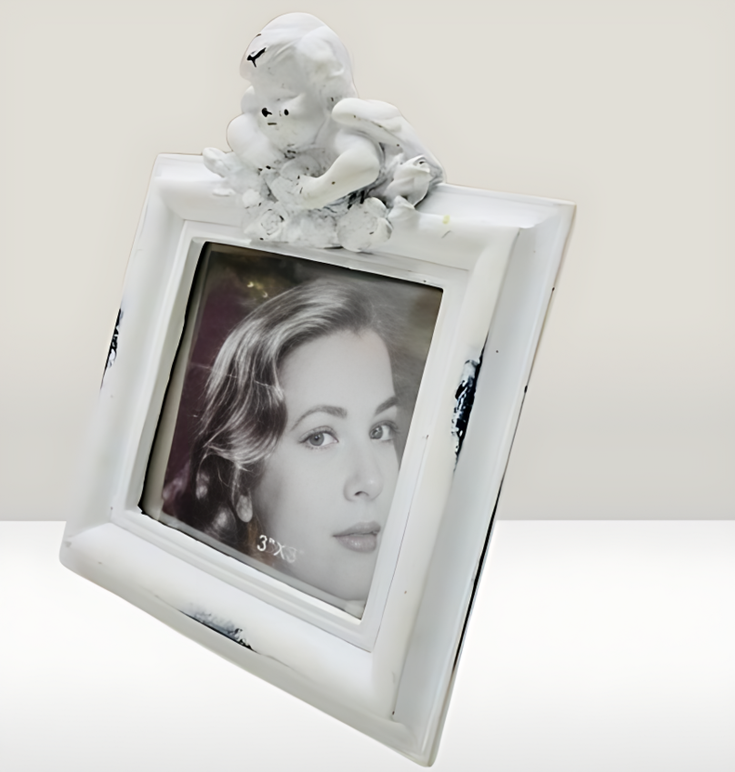 
                      
                        White Angel Mini Photo Frame
                      
                    