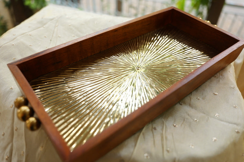 Wooden Rectangle Tray