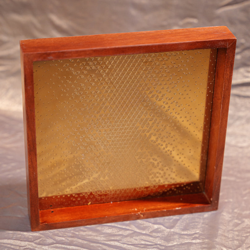 Wooden Square Decorative Tray